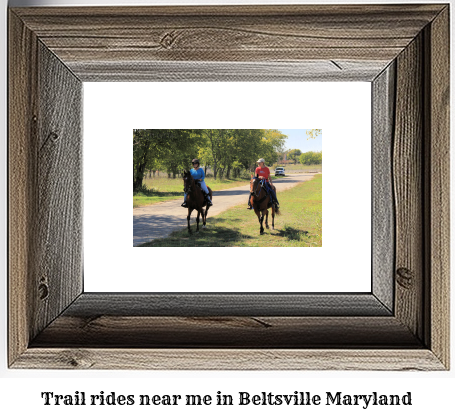 trail rides near me in Beltsville, Maryland